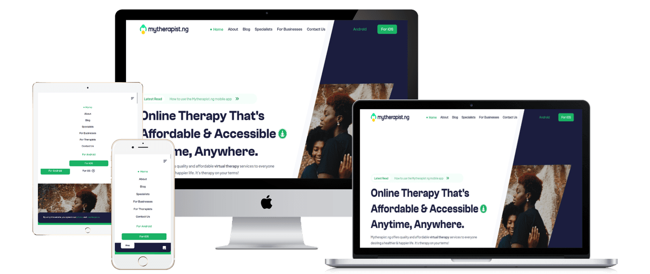 MyTherapist.ng - Online Therapy for Nigerians